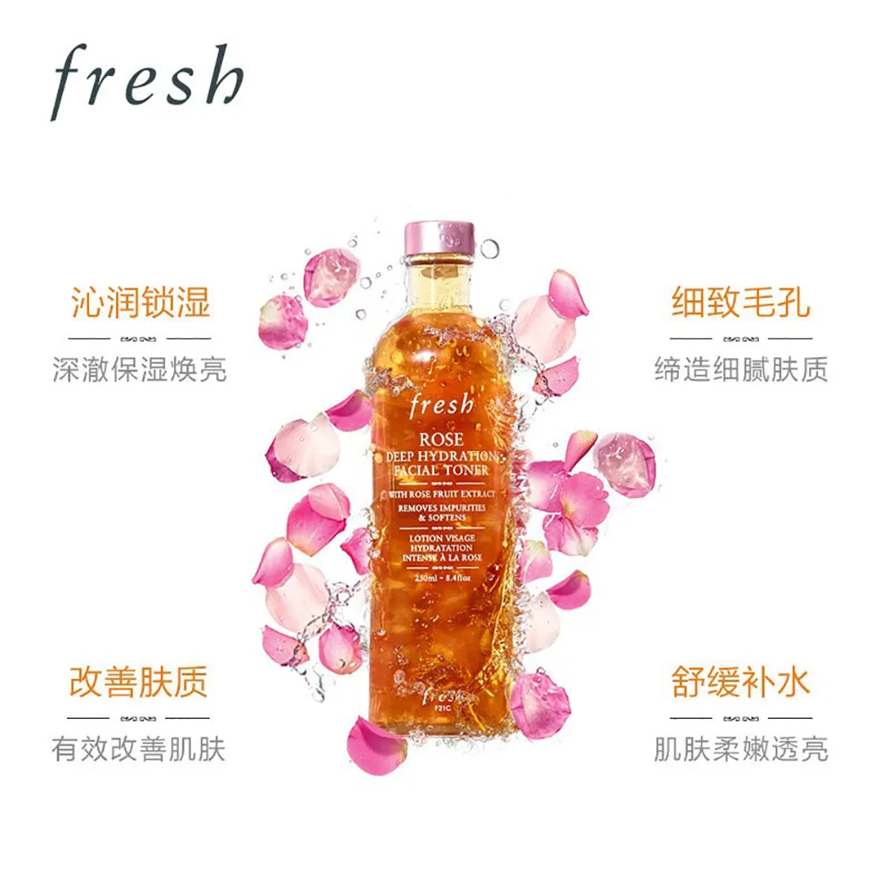 Fresh Rose Deep Hydration Facial Toner - 250ml