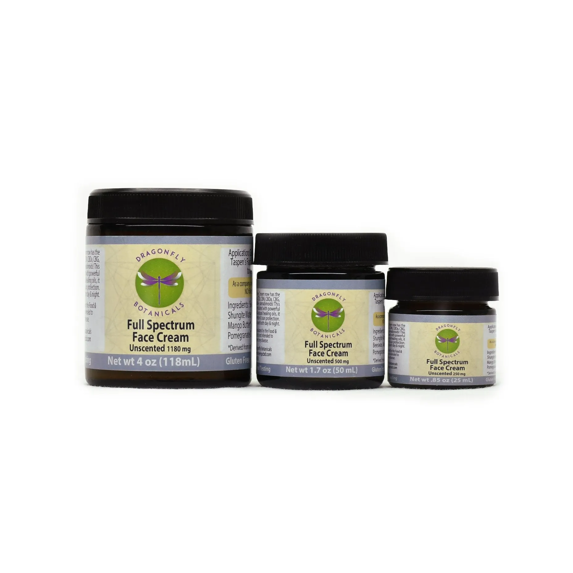 Full Spectrum Hemp CBD Face Cream: Unscented
