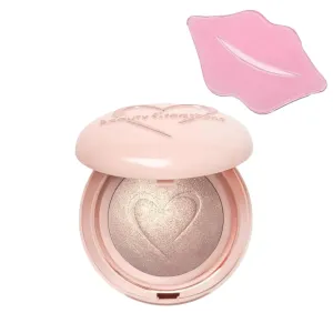 Glam Lux Beauty Bundle Beauty Creations Final Finish Baked Highlighter Baked Natural Glow Radiance Intensely Pigmented w Collagen Lip Mask (Flirtini 1 count)