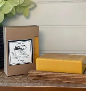 Golden Turmeric Goat Milk Soap – Nourishing & Clarifying