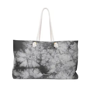 Grey Tie Dye Weekender Bag