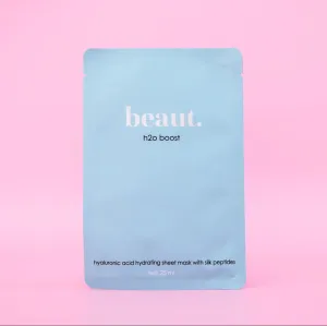 h2o boost sheet mask