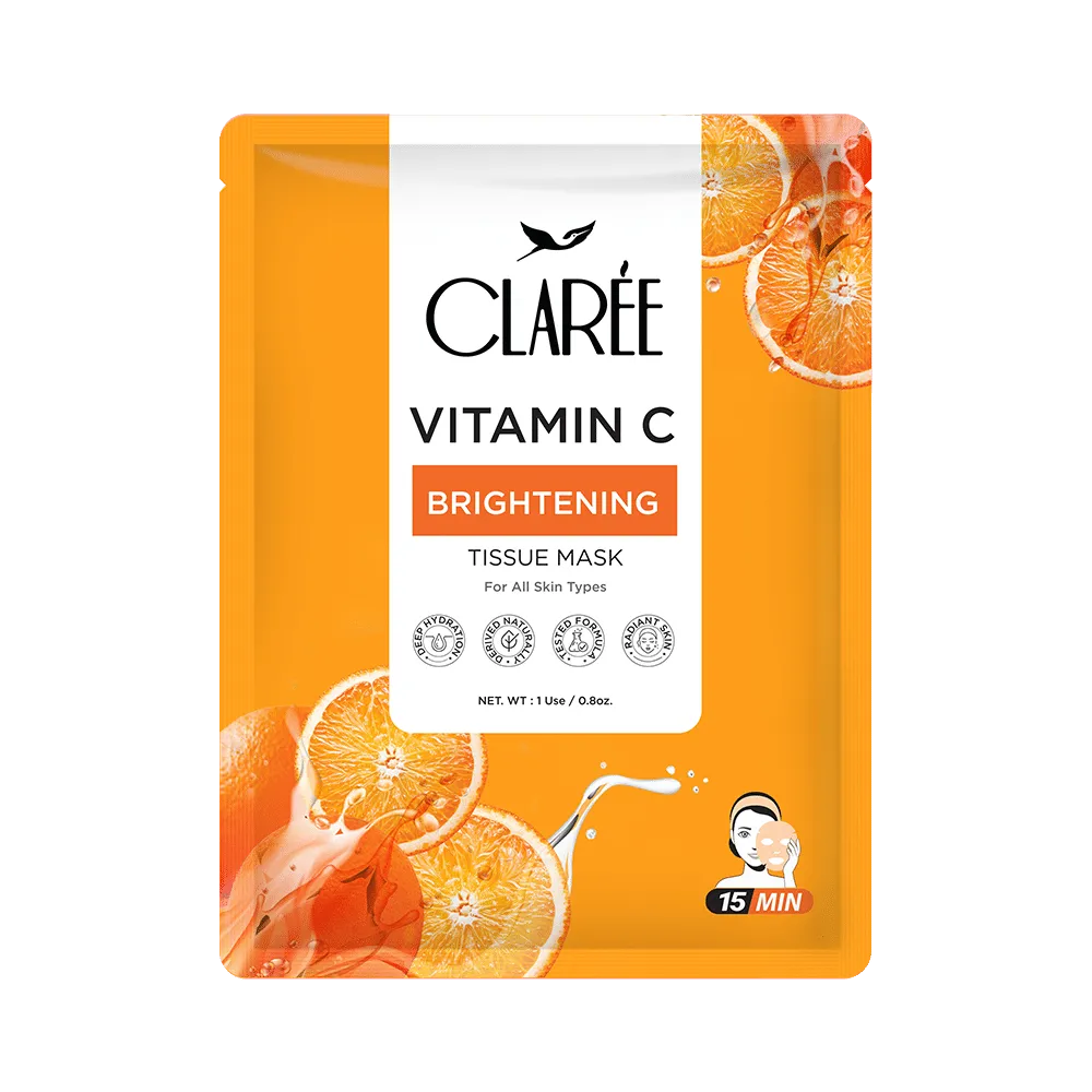 Herbion Clarée Vitamin C Brightening Tissue Mask