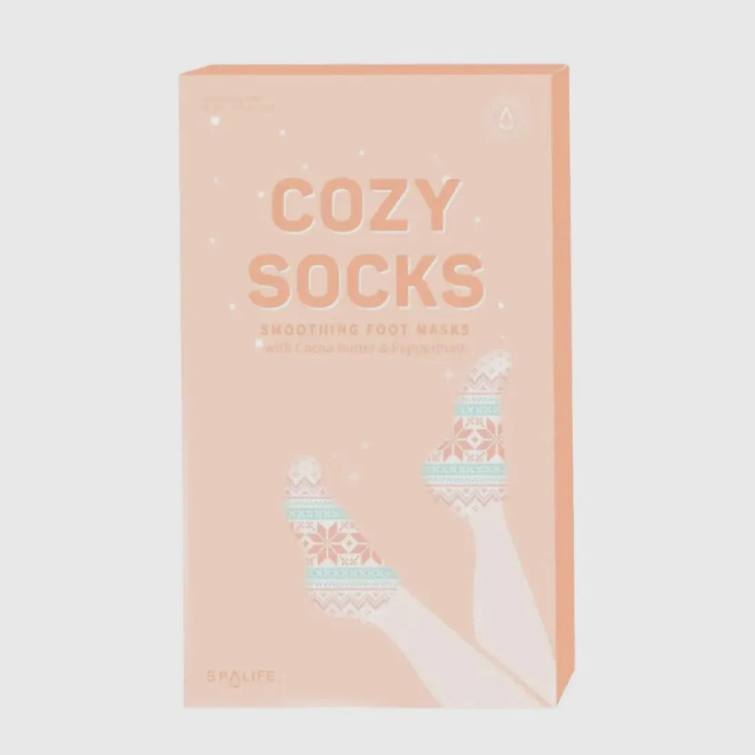 Holiday Cozy Socks Smoothing Foot Mask