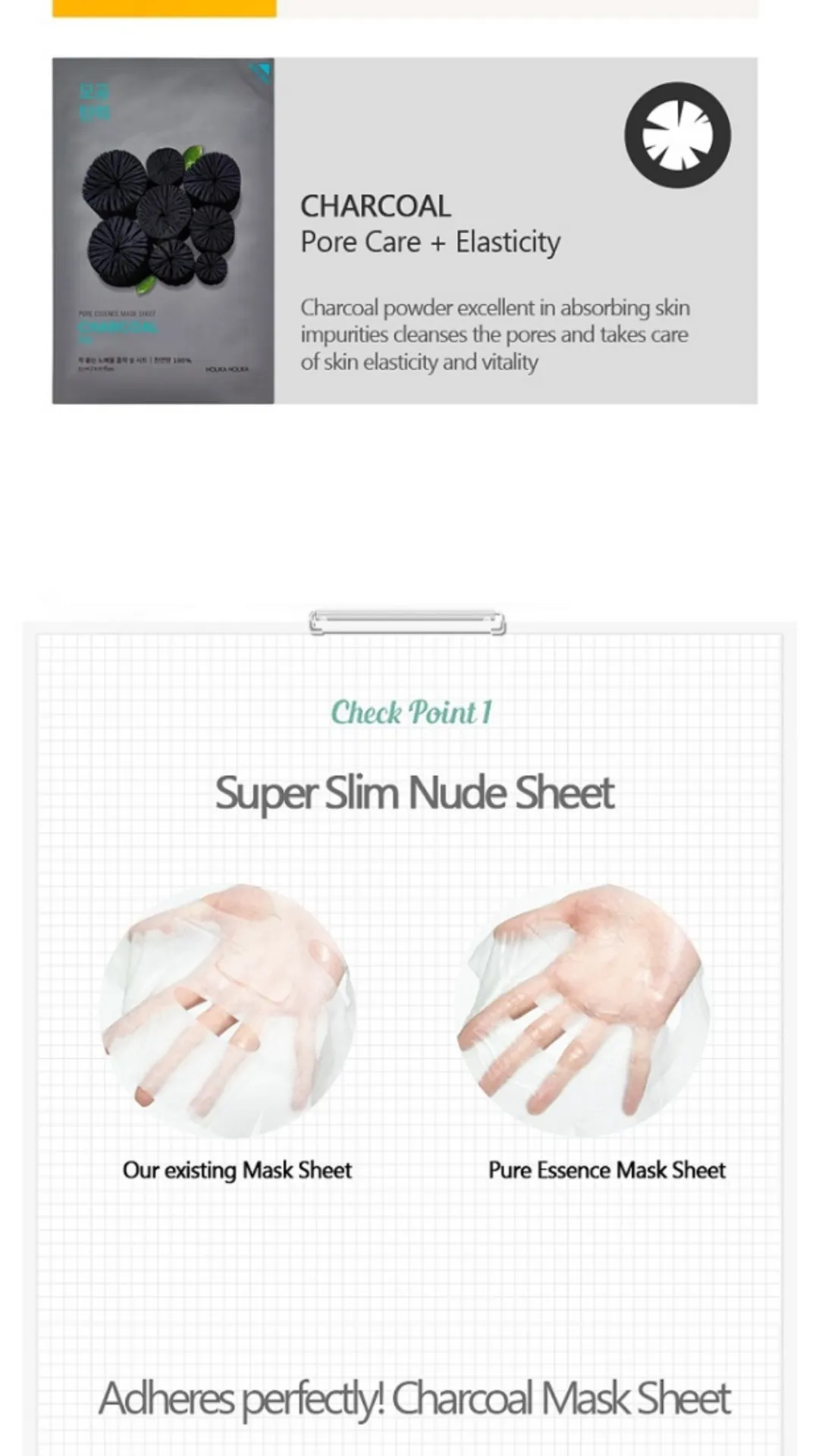 HOLIKA HOLIKA Pure Essence Mask Sheet, 10 sheets x 20ml/ 0.67fl.oz ea