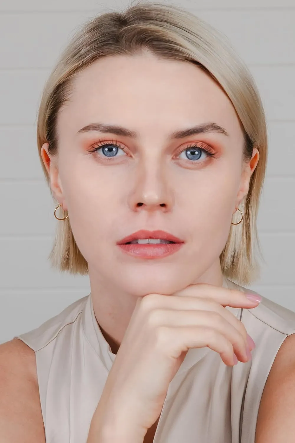 Hoops & Loops 925 Sterling Silver Open 1.5mm Thin Polished Round C-Hoop Earrings | Silver, Yellow, Rose Gold Flashed Sterling Silver 15mm 20mm 25mm 35mm 45mm