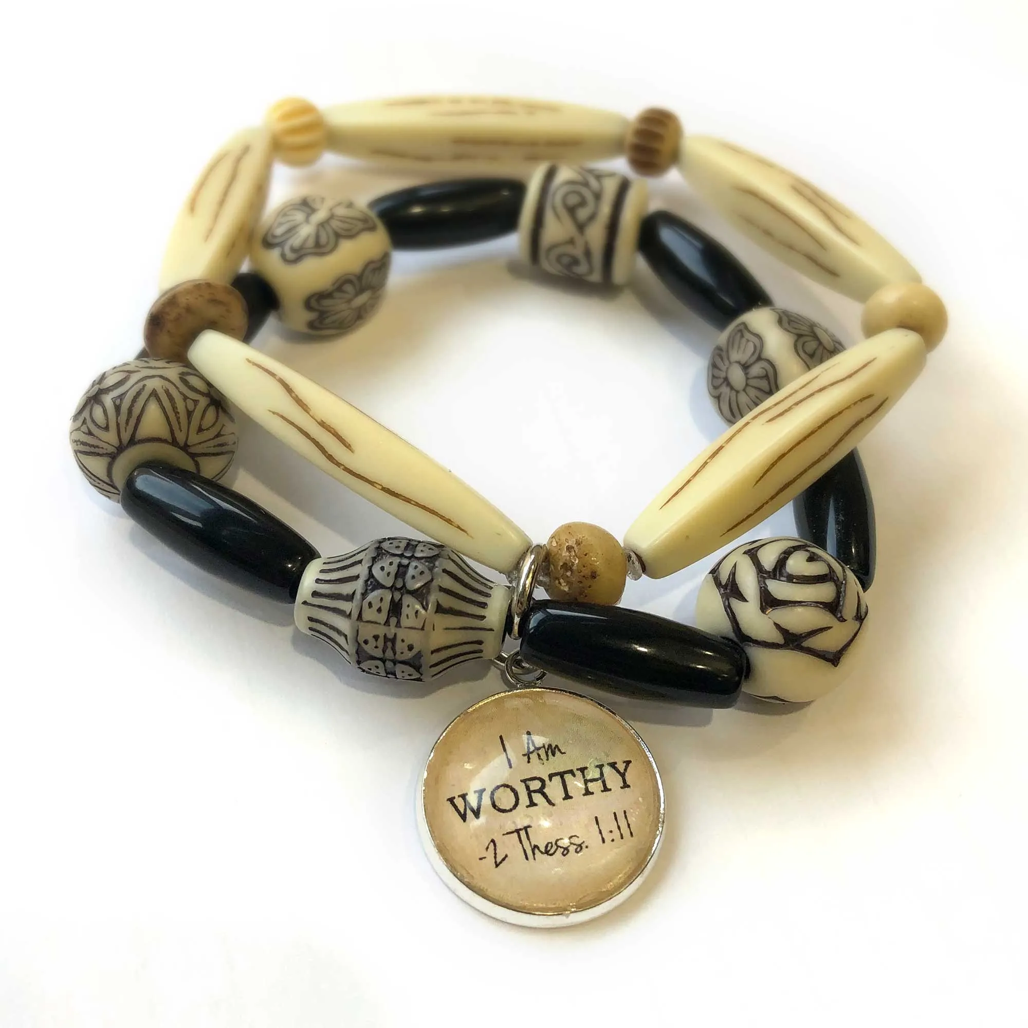 I Am With You Always Matthew 28:20 Scripture Charm for Jewelry Making