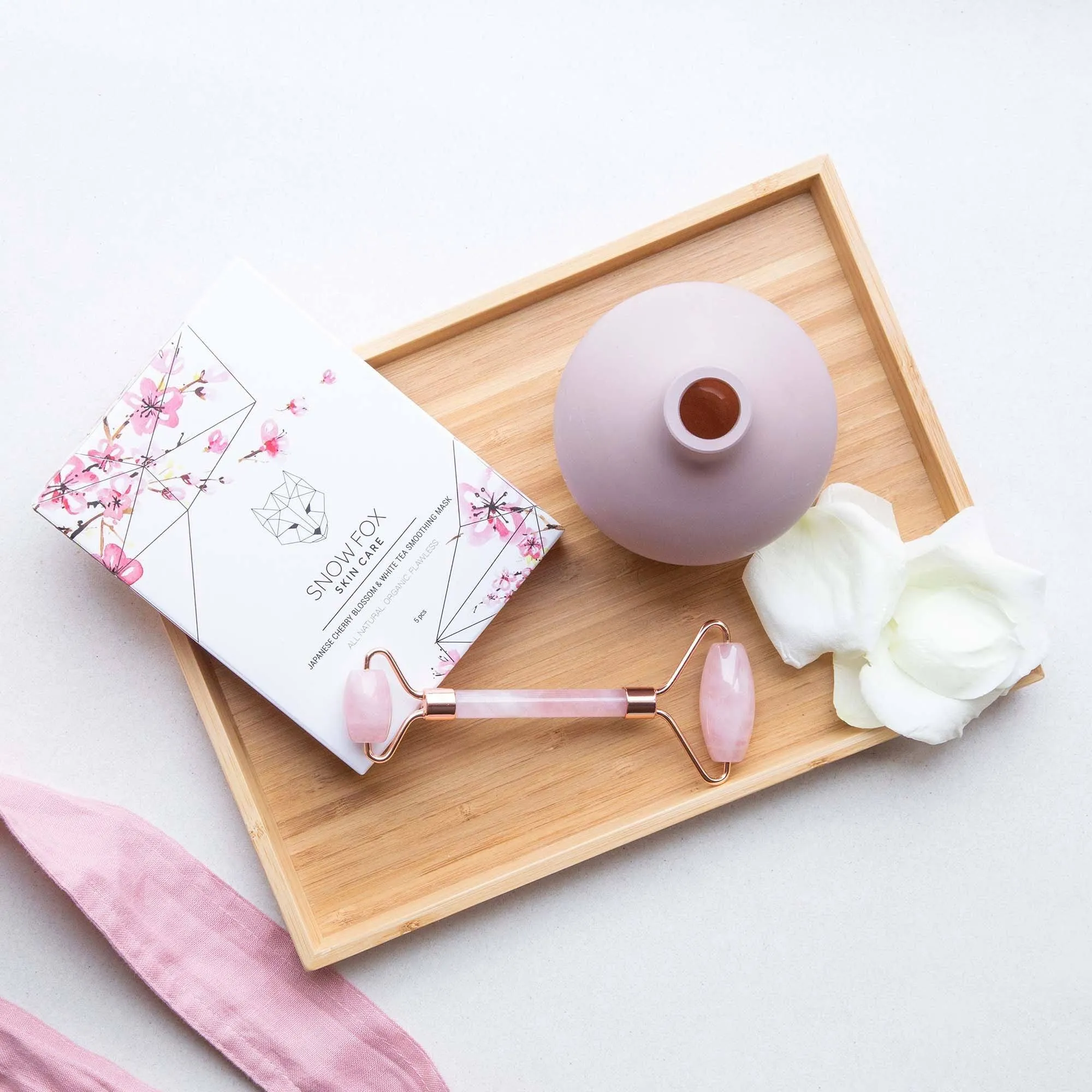 Japanese Cherry Blossom & White Tea Smoothing Mask