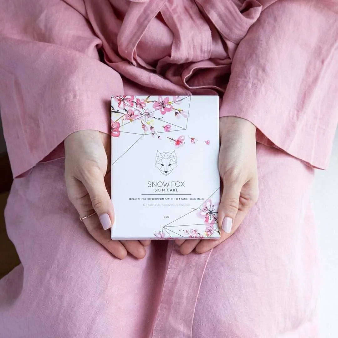 Japanese Cherry Blossom & White Tea Smoothing Mask