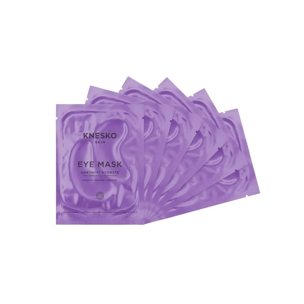 Knesko Eye Mask Amethyst Hydrate Six Treatments