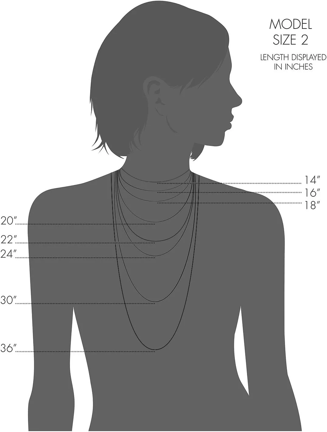 Kooljewelry Solid 14k Yellow Gold Filled Rope Chain Necklace for Men and Women (2.1 mm, 3.2 mm, 4.2 mm or 6 mm)