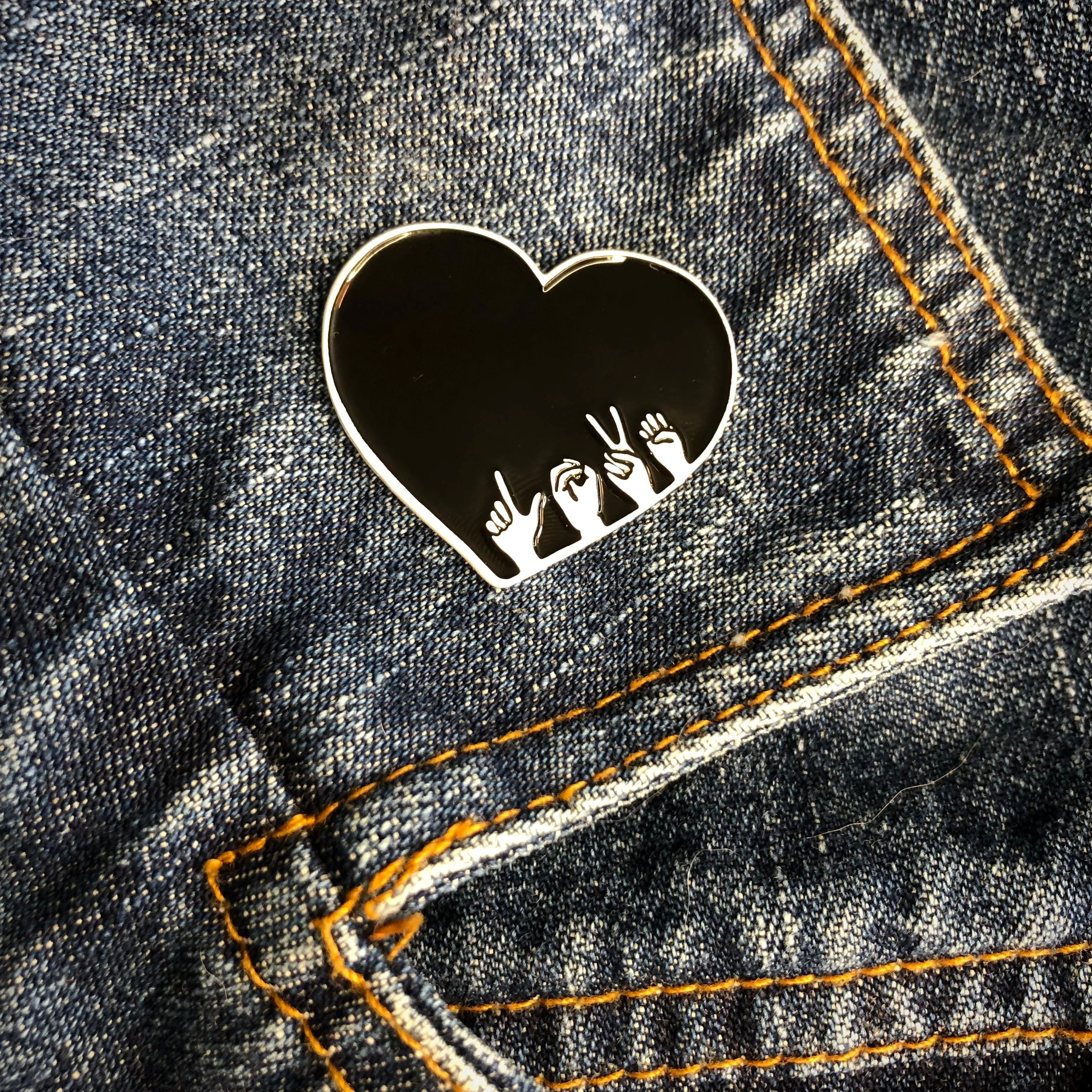L-O-V-E Enamel Pin