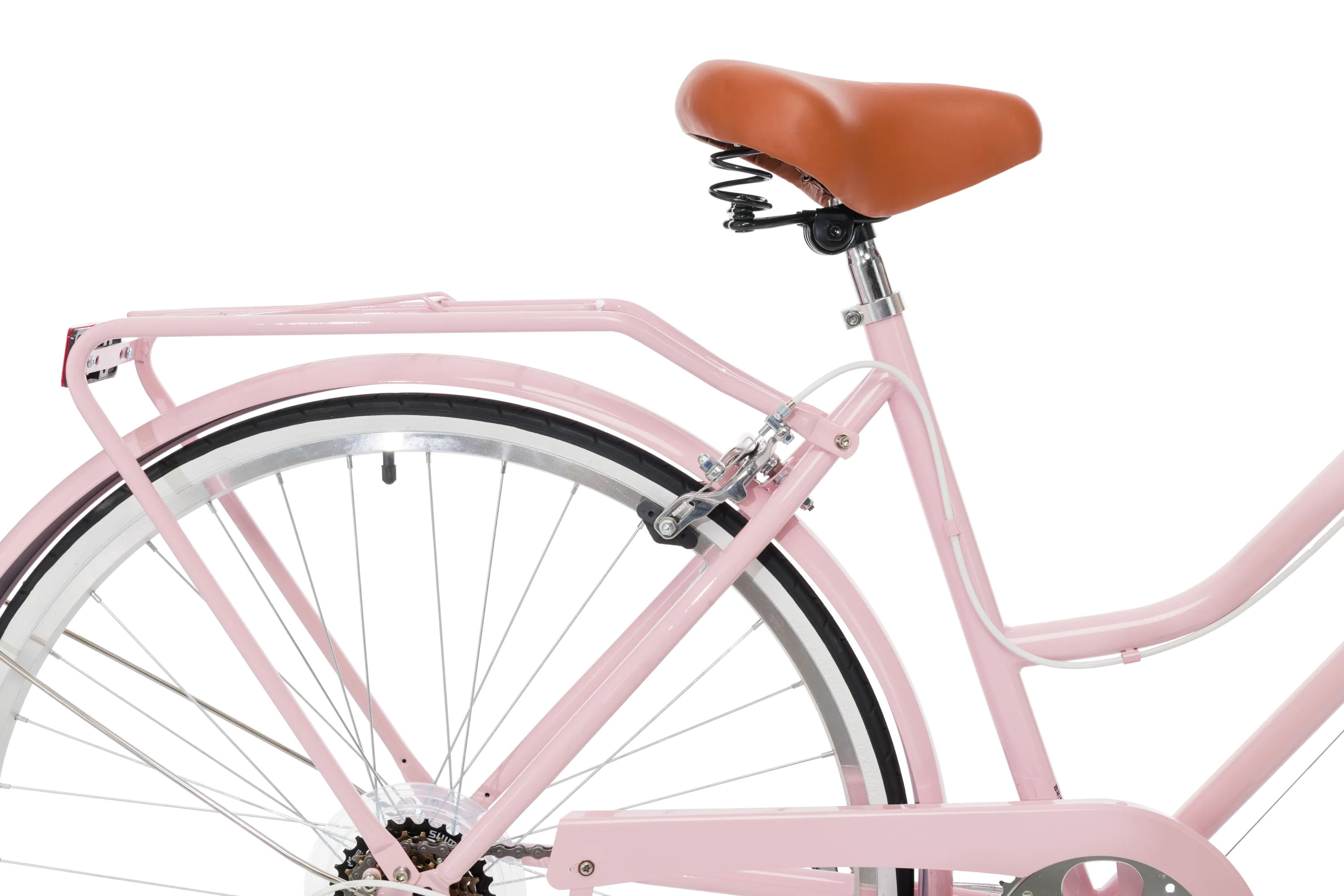 Ladies Classic Plus Vintage Bike Soft Pink