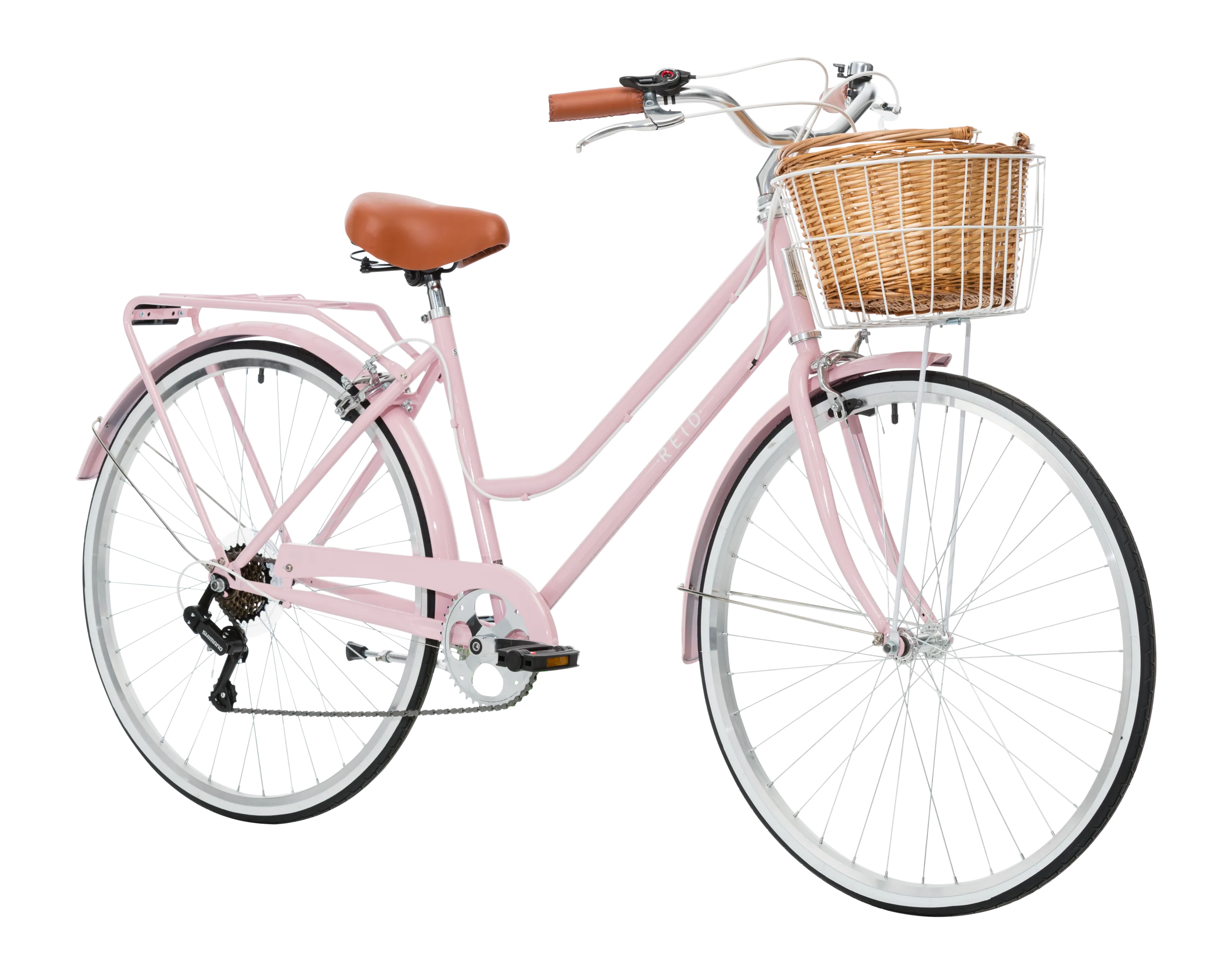 Ladies Classic Plus Vintage Bike Soft Pink