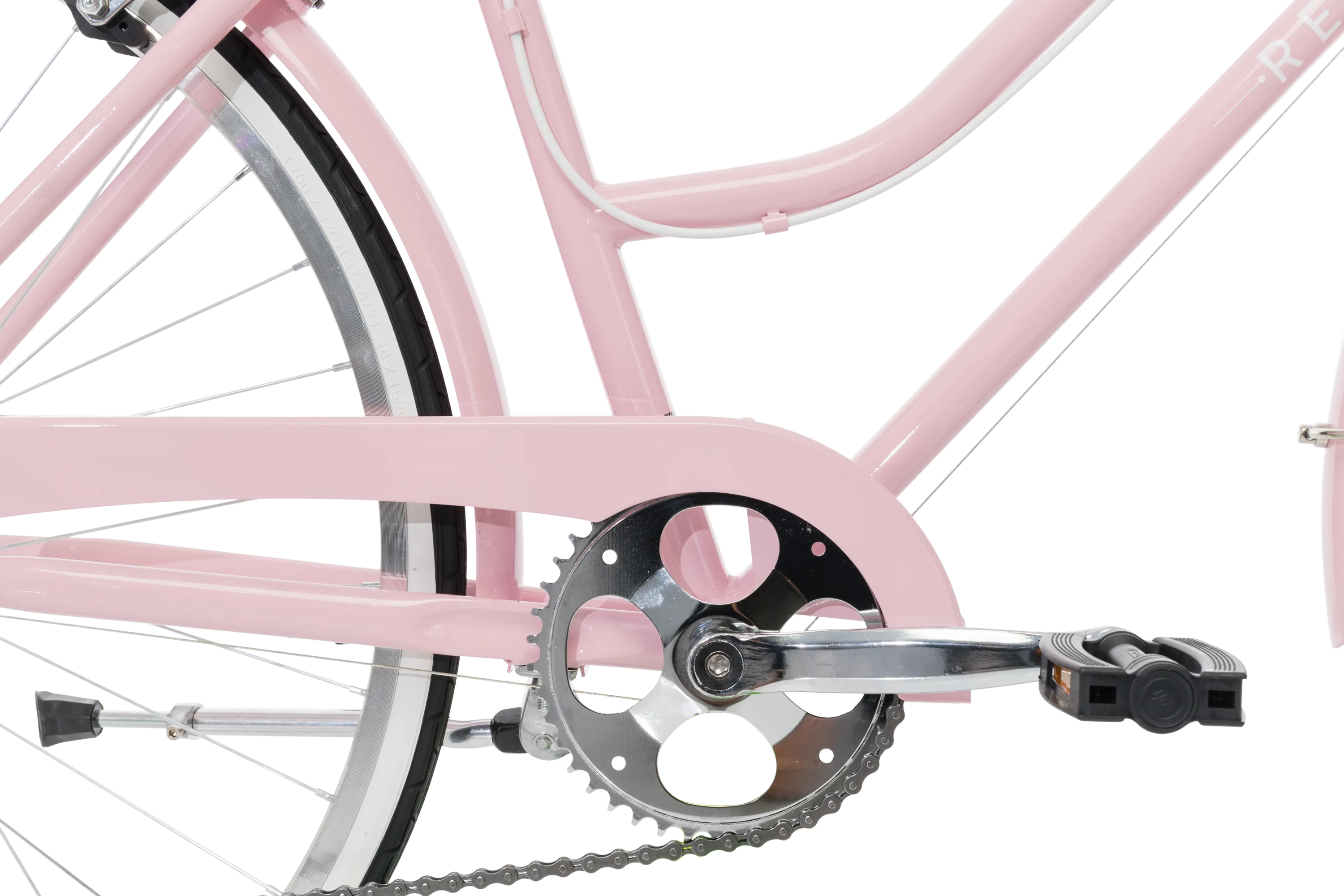 Ladies Classic Plus Vintage Bike Soft Pink