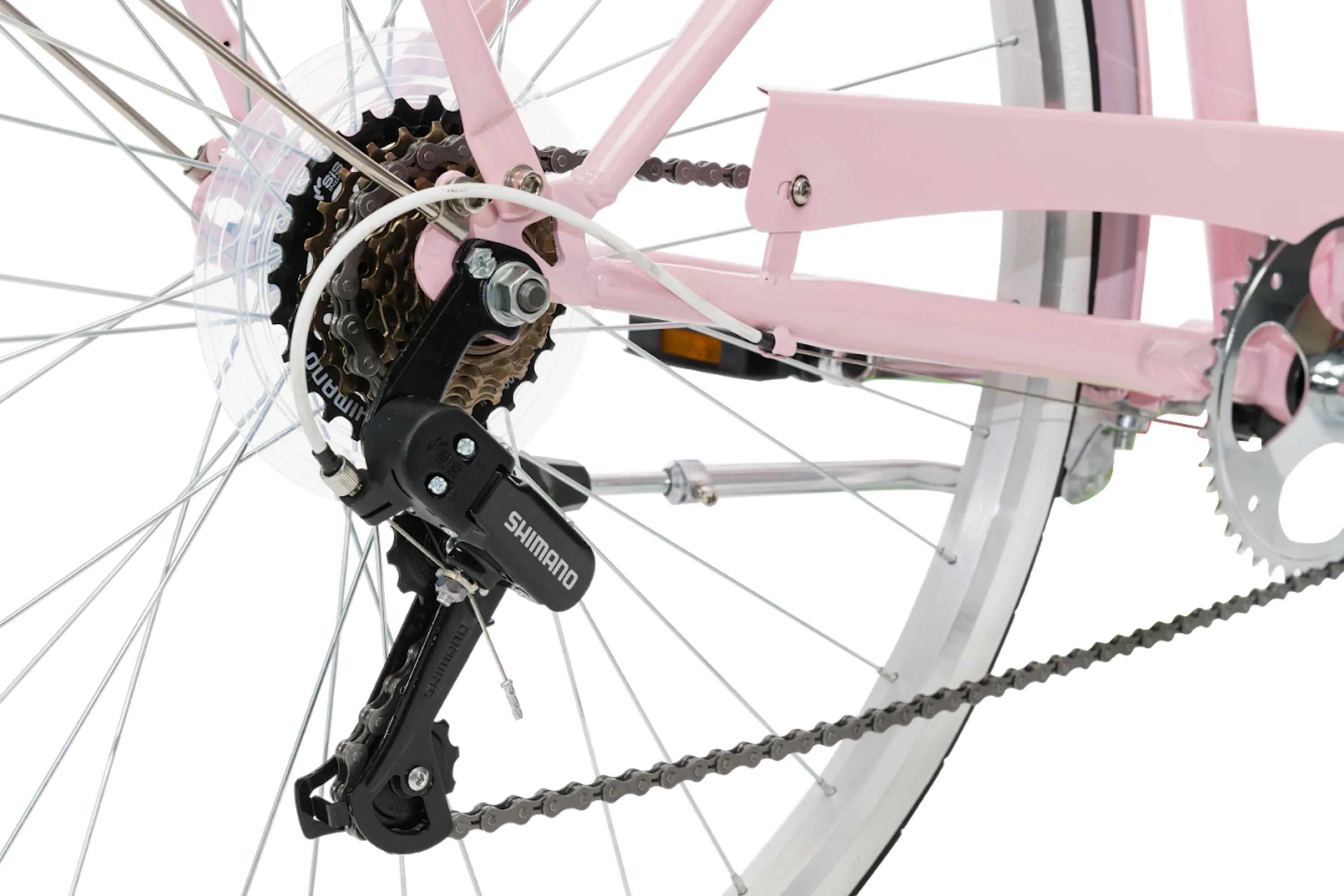 Ladies Classic Plus Vintage Bike Soft Pink