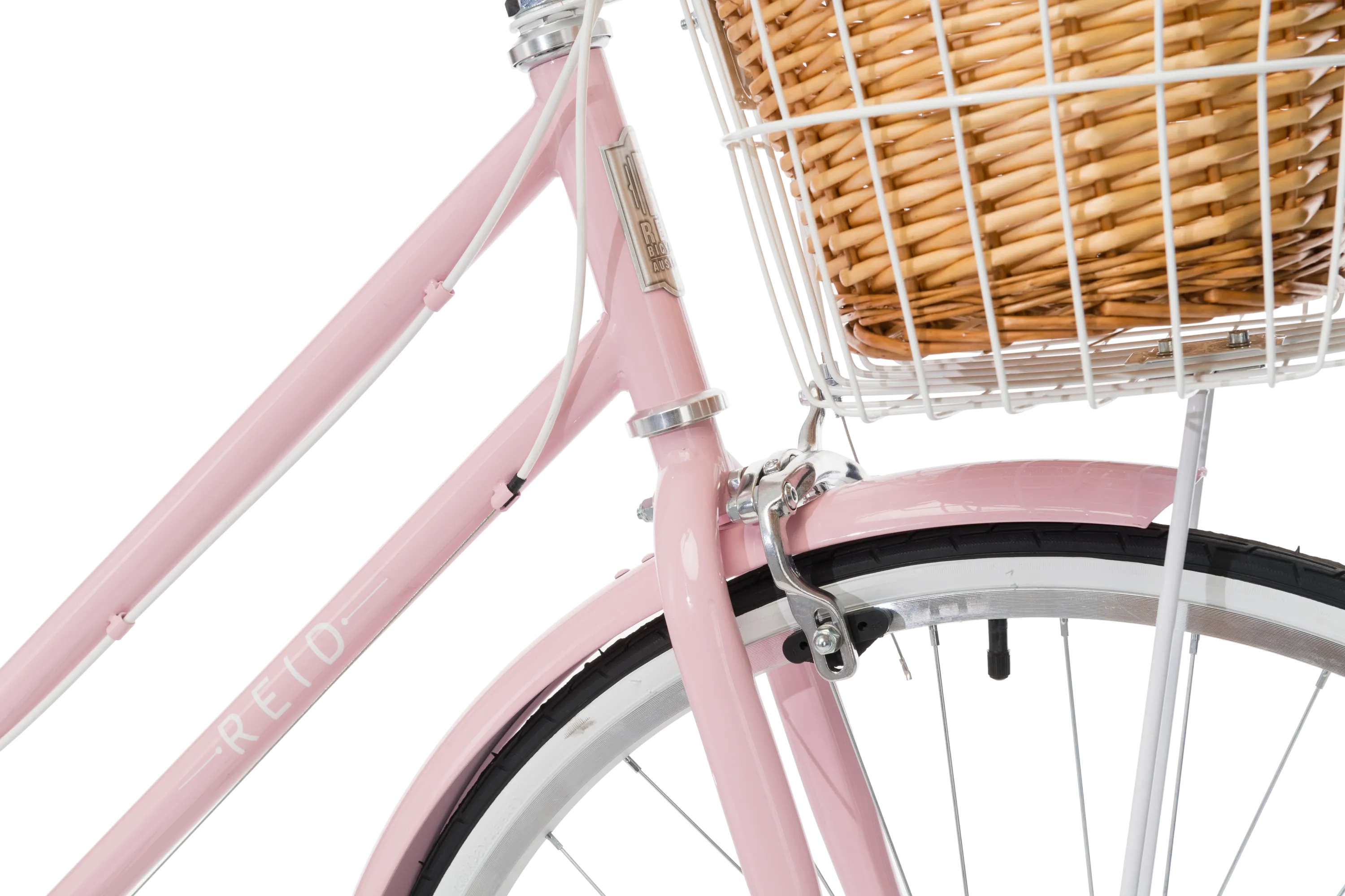 Ladies Classic Plus Vintage Bike Soft Pink