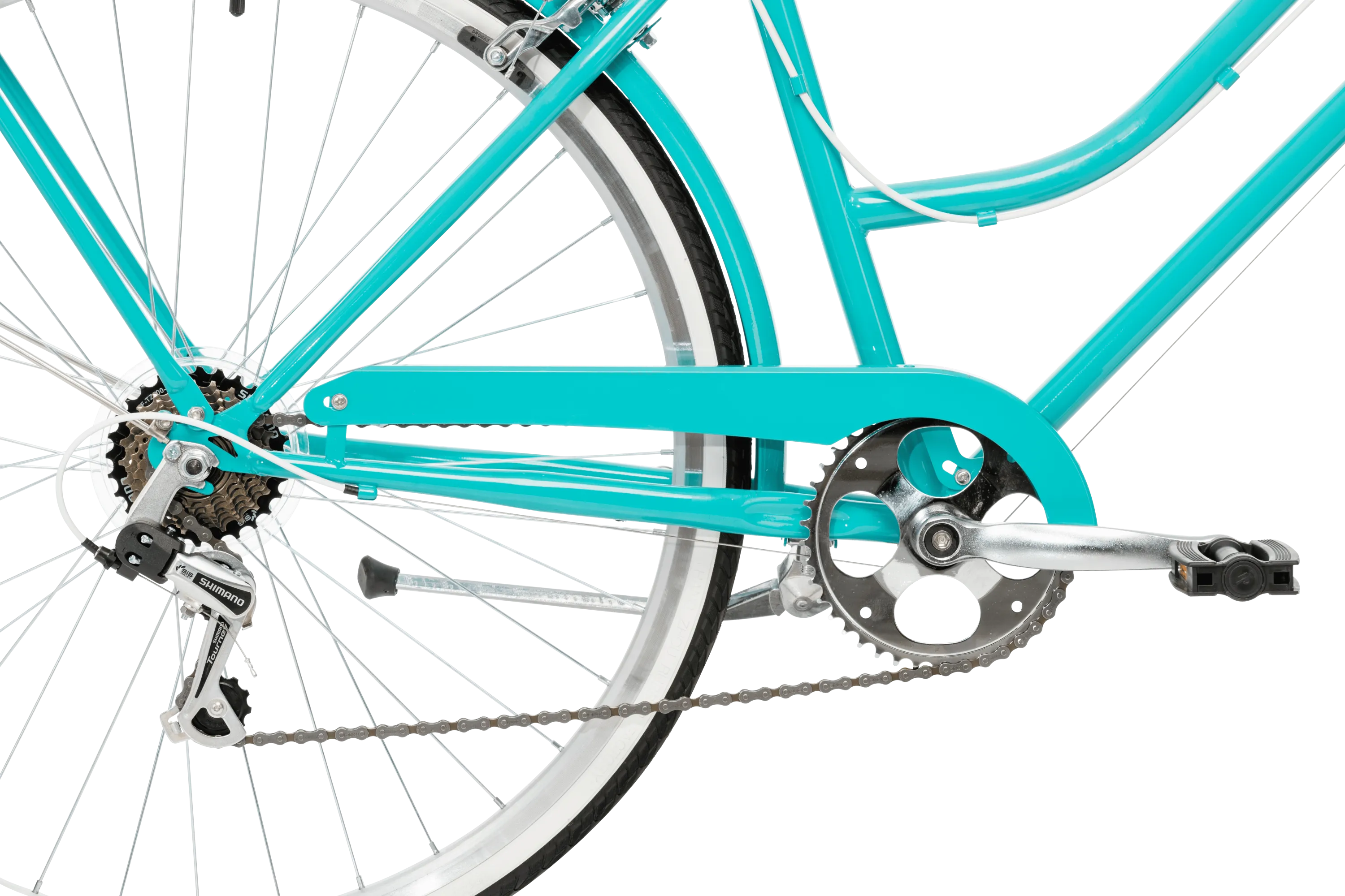Ladies Classic Plus Vintage Bike Turquoise