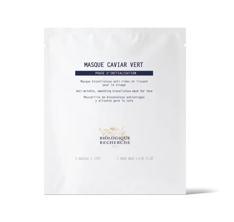 Masque Caviar Vert -- Anti Wrinkle Smoothing ** Biocellulose Face Masque