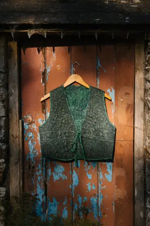 Melissa Silk Reversible Waistcoat L - 073