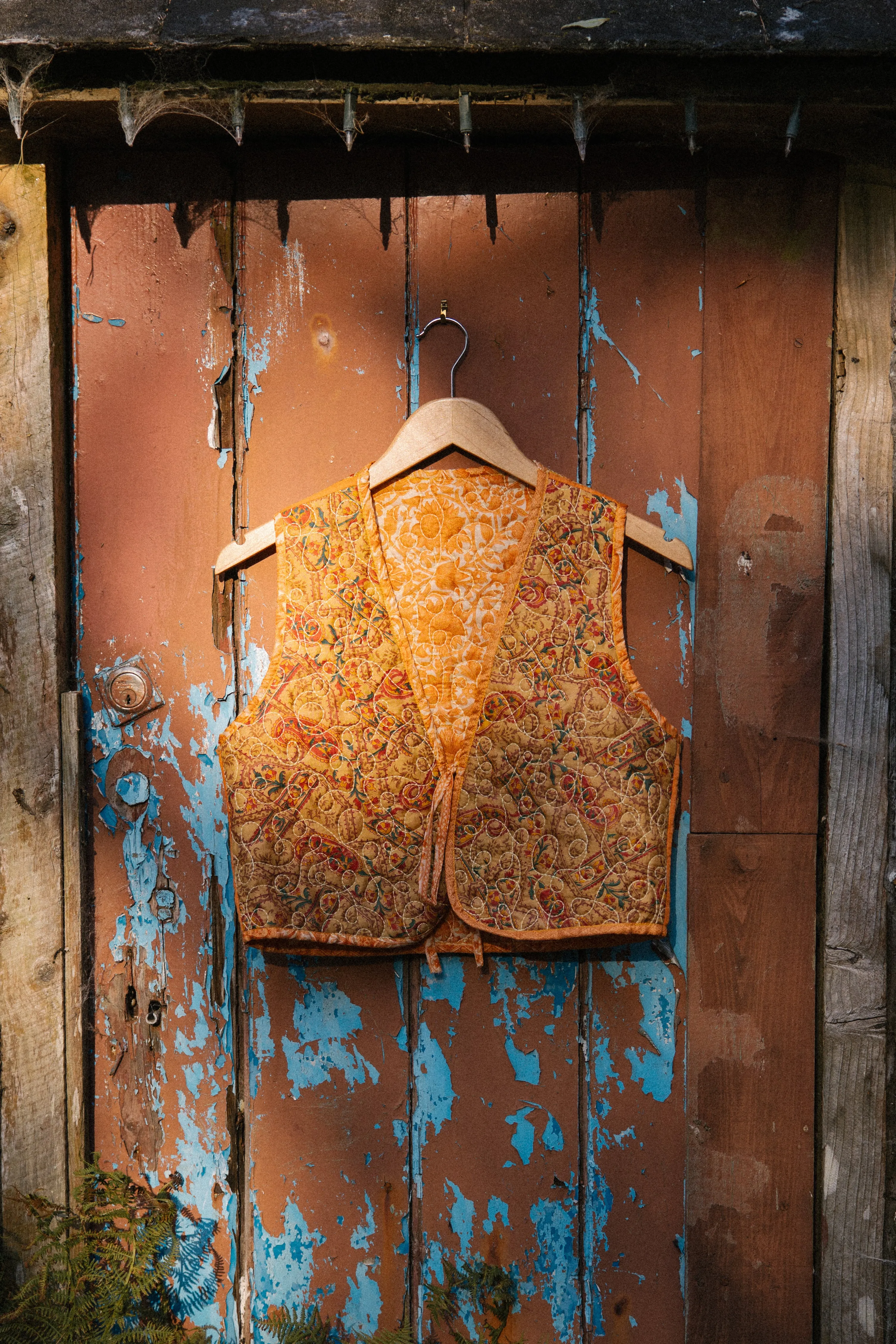 Melissa Silk Reversible Waistcoat M - 059