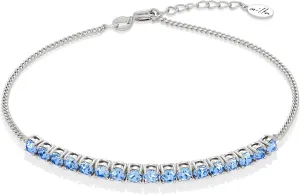Milla Anklets for Women Waterproof - 14K Gold Plated Anklets and Sterling Silver Plated Ankle Bracelets for Women.