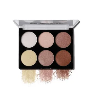 MISS ROSE GLOW HIGHLIGHTER PALETTE N2 6 SHADES