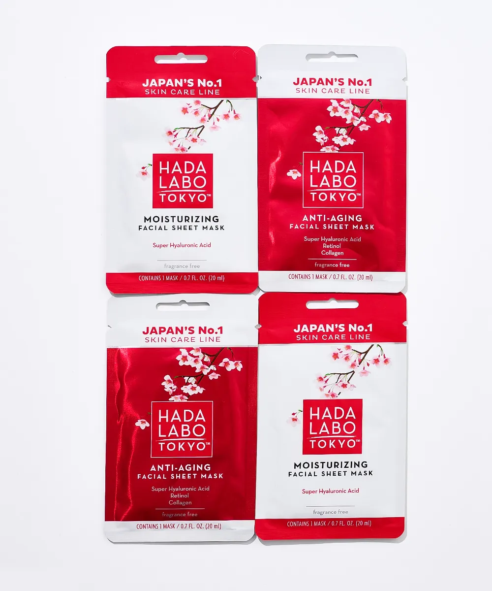 Moisturizing Facial Sheet Mask (White Line)