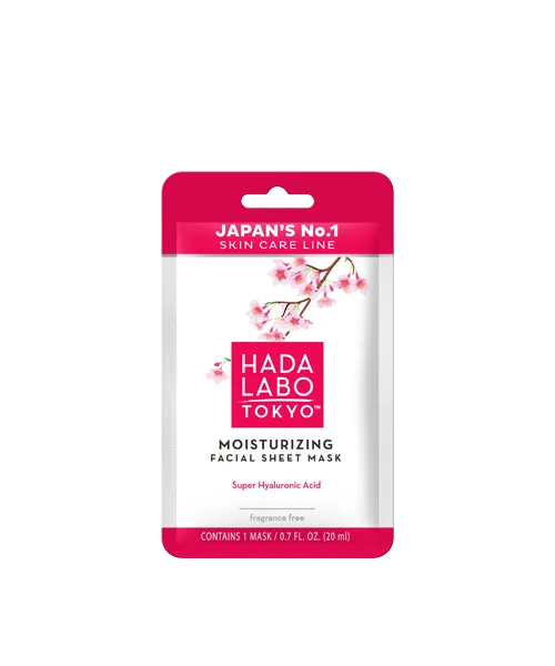 Moisturizing Facial Sheet Mask (White Line)