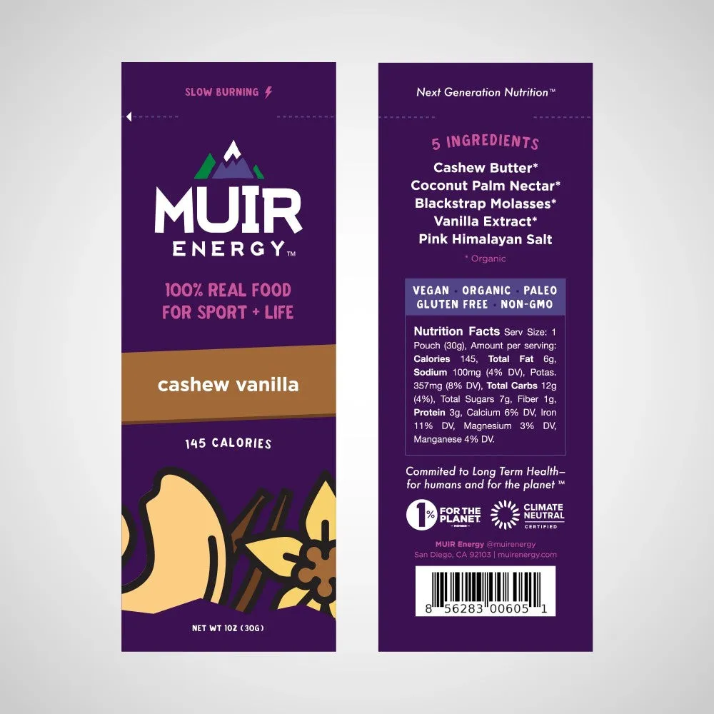 Muir Energy Gel - Slow Burning