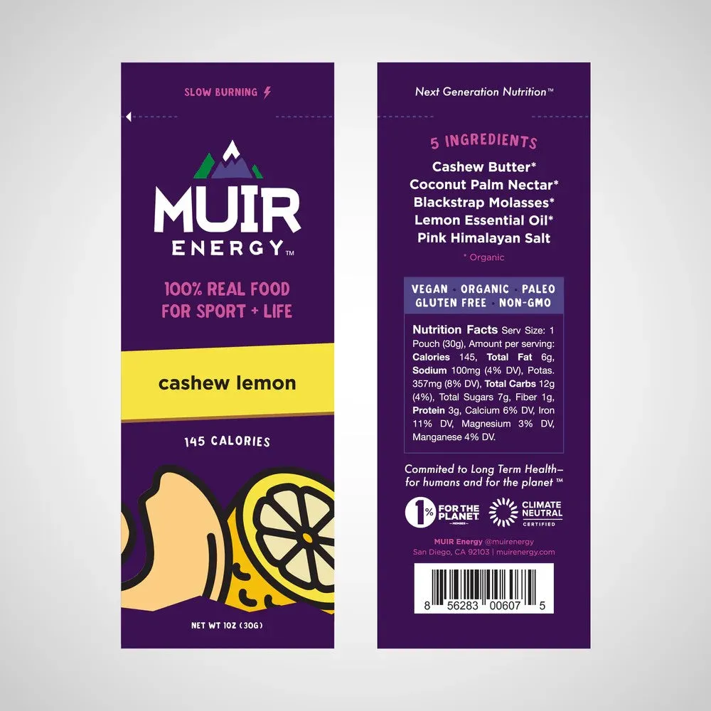 Muir Energy Gel - Slow Burning