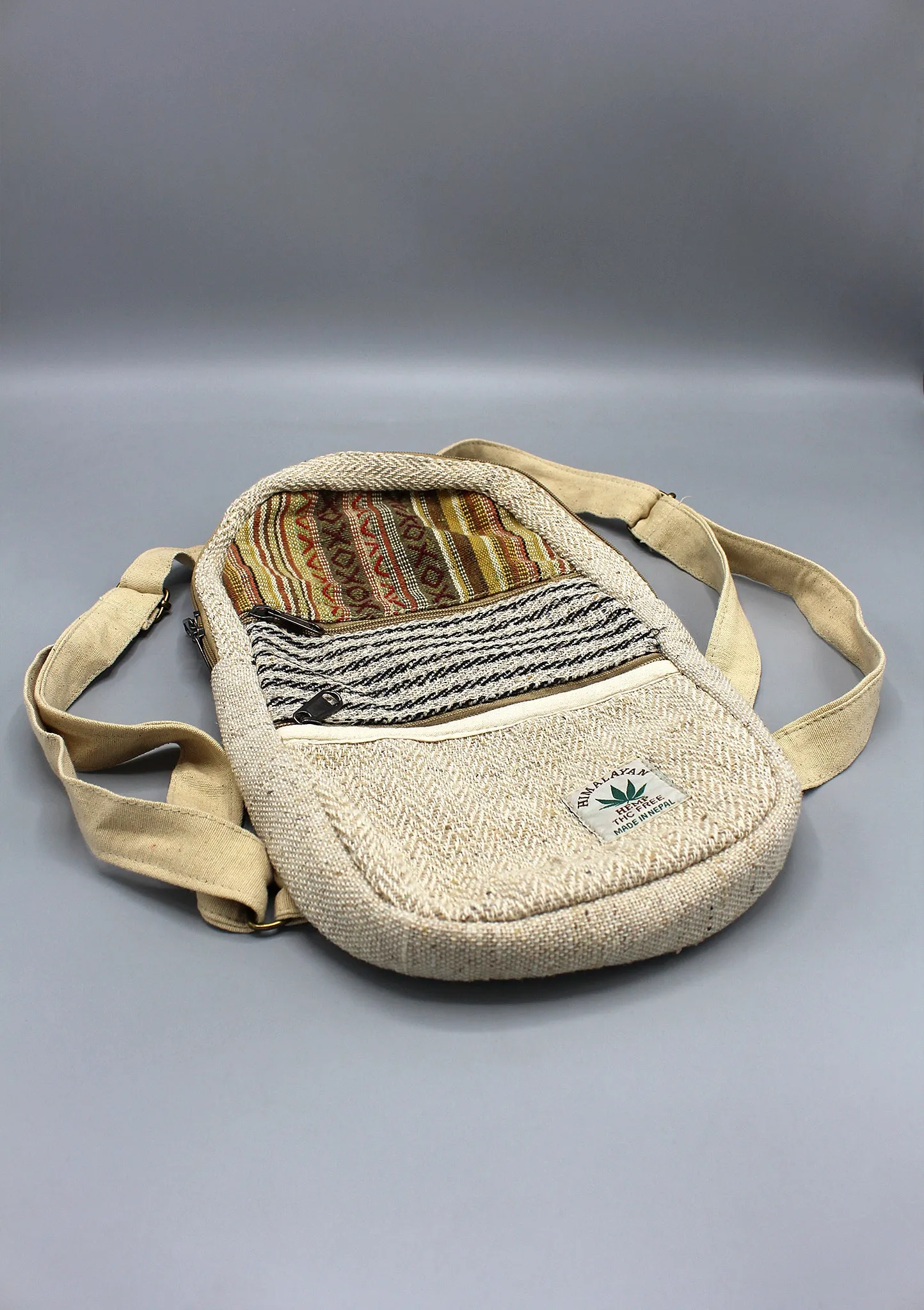 Multipurpose Hemp and Cotton Blended BackPack