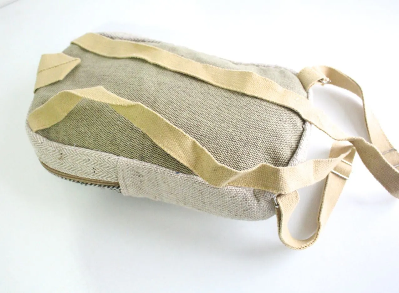 Multipurpose Hemp and Cotton Blended BackPack