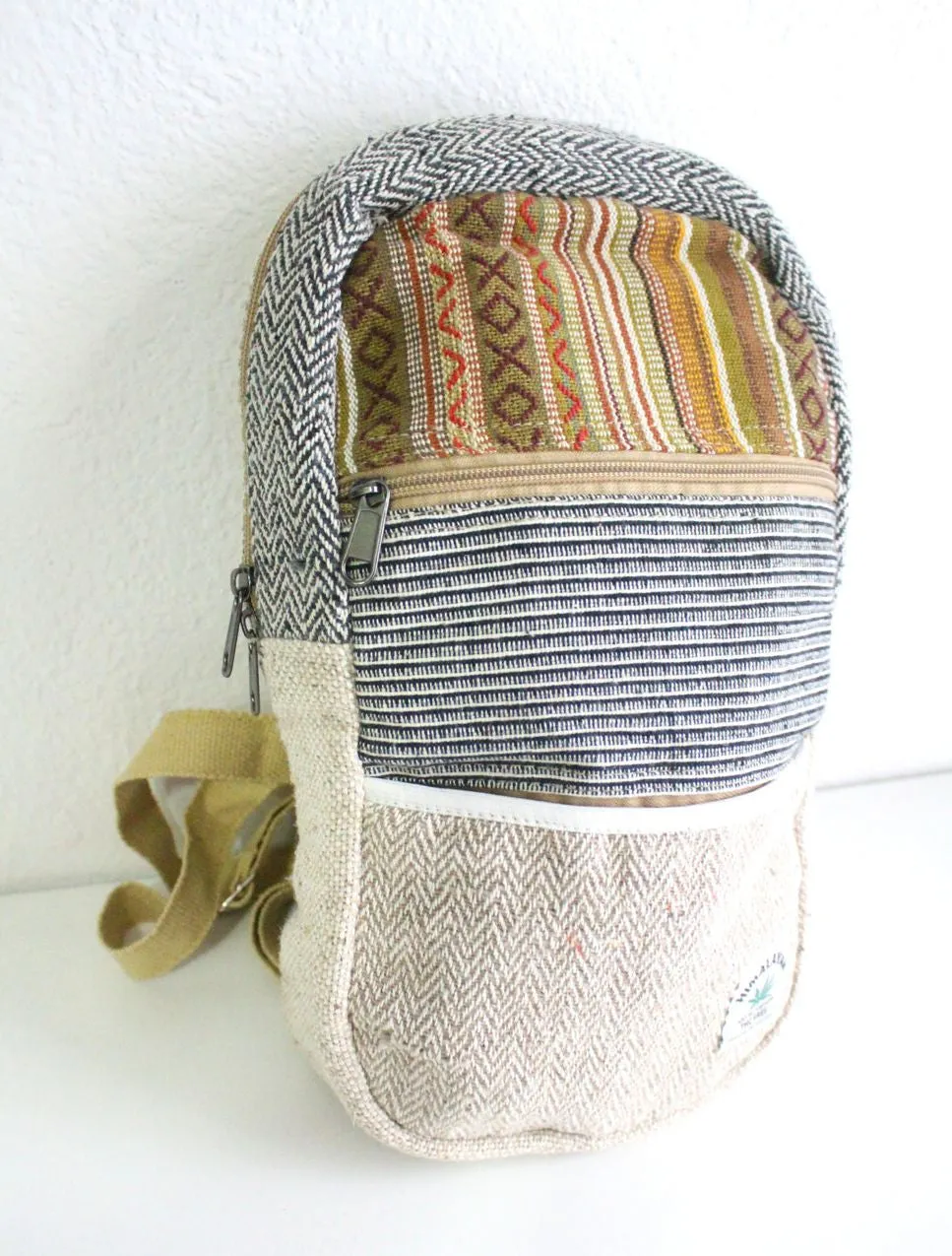 Multipurpose Hemp and Cotton Blended BackPack