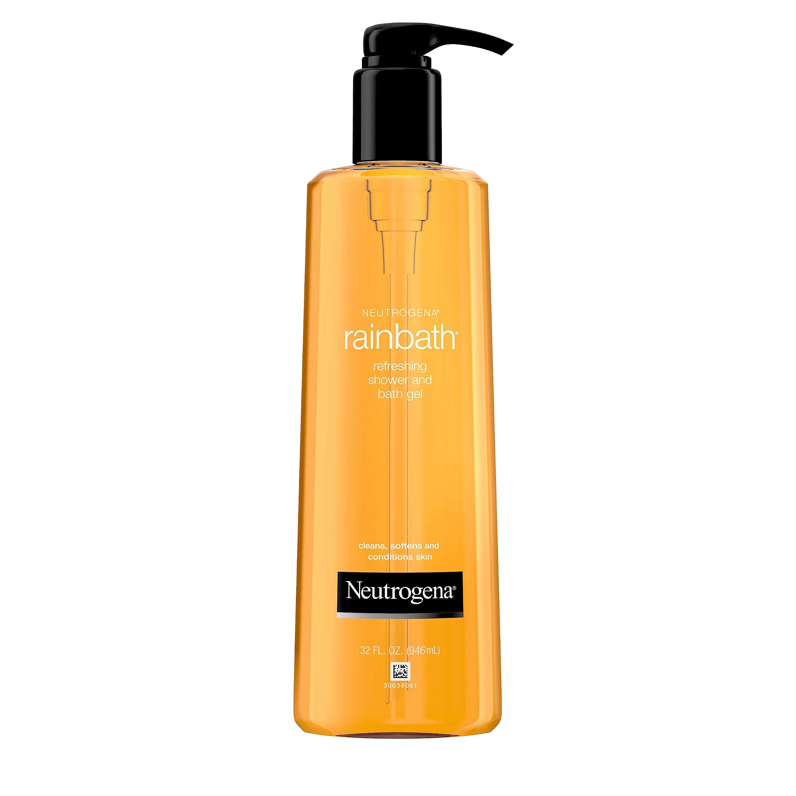 Neutrogena Rainbath Refreshing & Cleansing Shower & Bath Gel, Moisturizing Daily Body Wash Cleanser, Bath Gel & Shaving Gel for Soft Skin, Lathering Body Wash in Original Scent, 32 fl. oz Unscented 32 Fl Oz (Pack of 1)