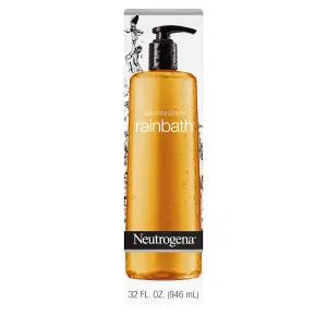 Neutrogena Rainbath Refreshing & Cleansing Shower & Bath Gel, Moisturizing Daily Body Wash Cleanser, Bath Gel & Shaving Gel for Soft Skin, Lathering Body Wash in Original Scent, 32 fl. oz Unscented 32 Fl Oz (Pack of 1)