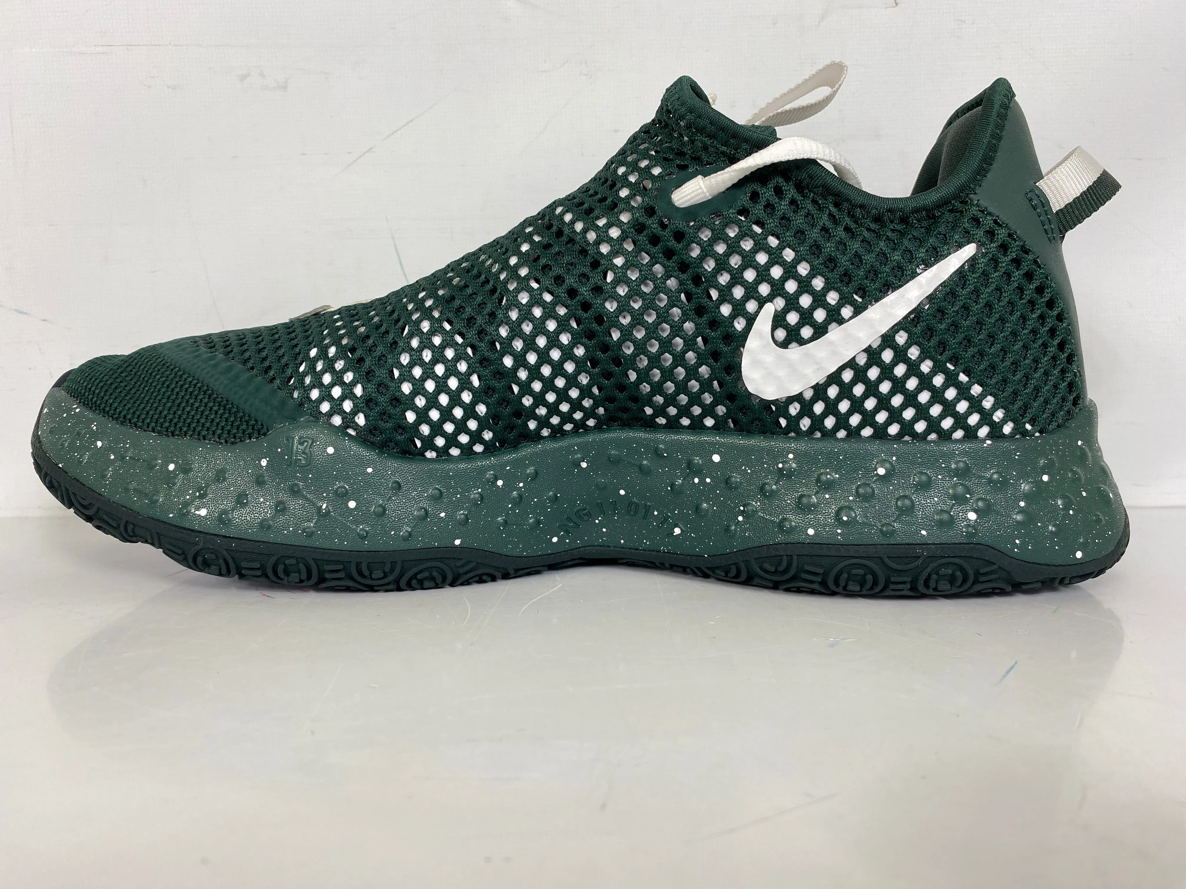 Nike Green PG4 Basketball Shoes Men's Size 15