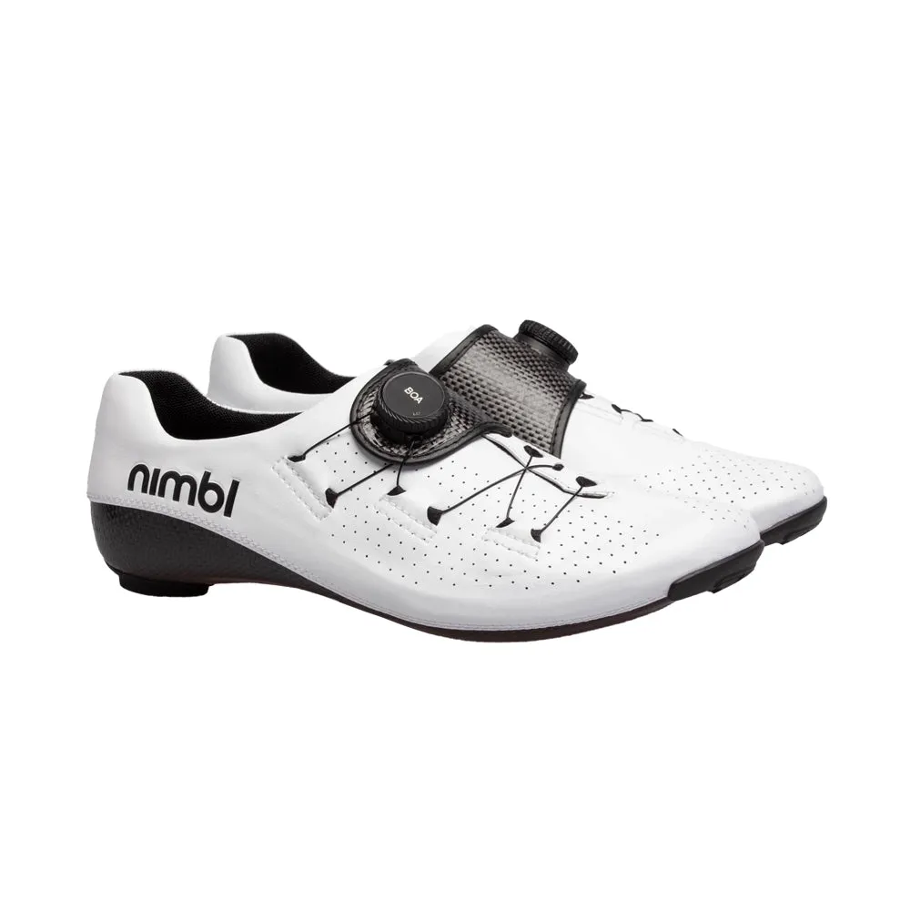 NIMBL Road Cycling Shoes Feat Ultimate - White
