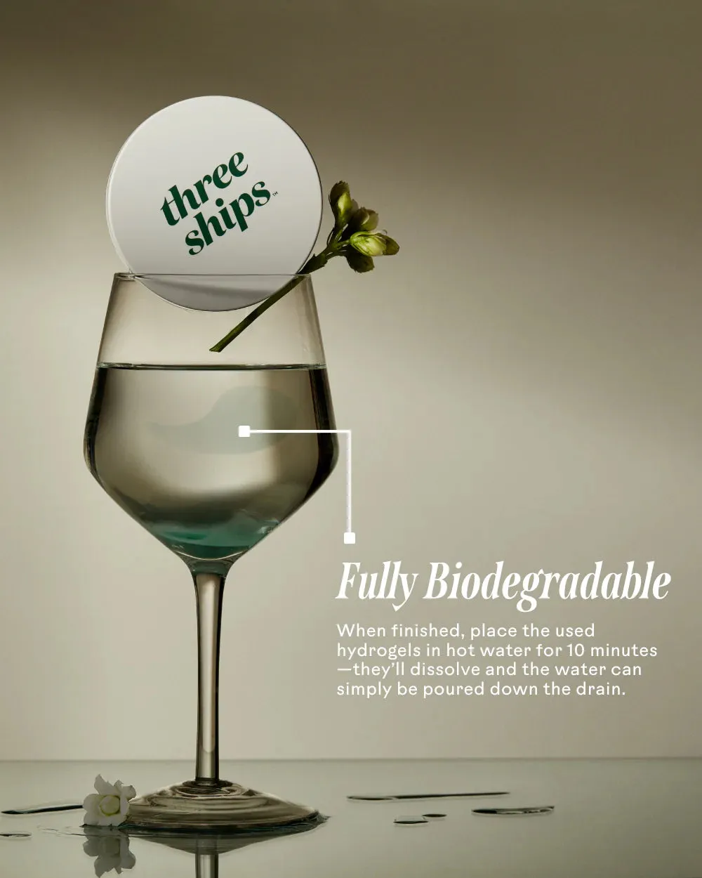 Off Duty Sea Algae   Bio-Peptide Smoothing Biodegradable Eye Masks