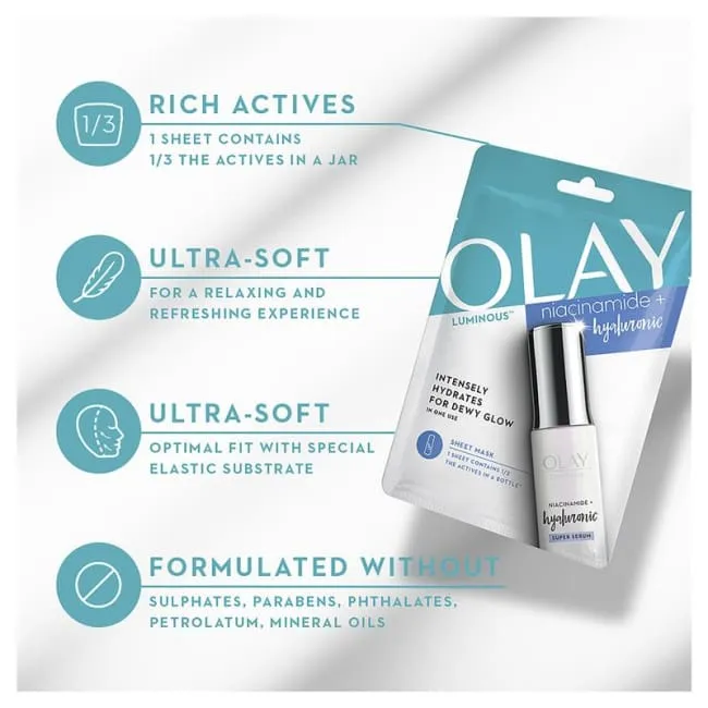 Olay Luminous Sheet Mask