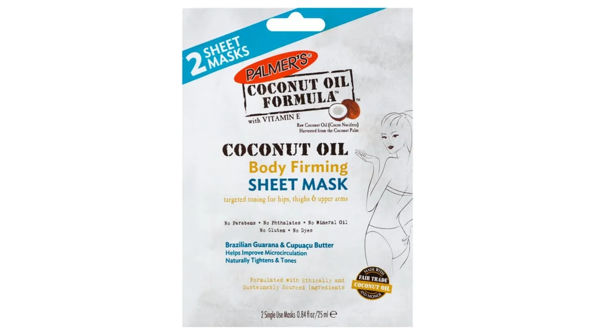 Palmers Coconut Oil Formula Body Firming Sheet Mask 25ml