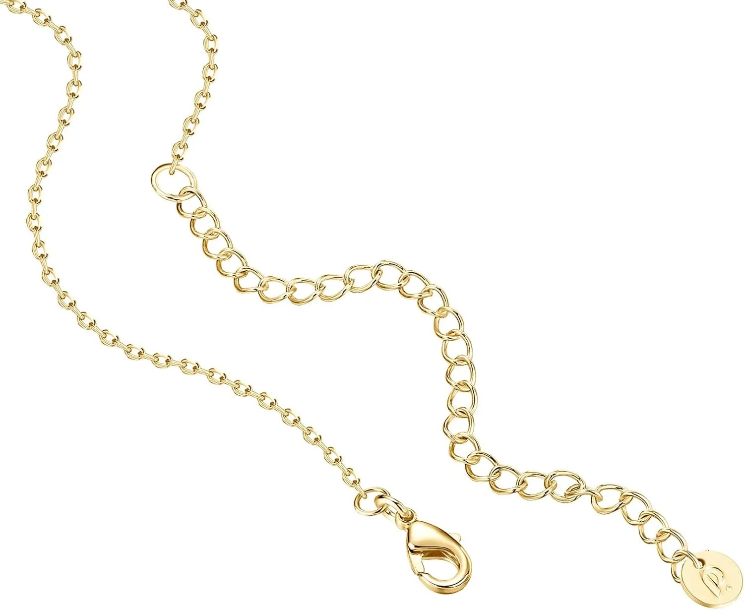 PAVOI 14K Gold Plated Circle CZ Solitaire Necklace | Elegant Bezel Pendant | Dainty Cubic Zirconia Halo Choker Necklaces for Women