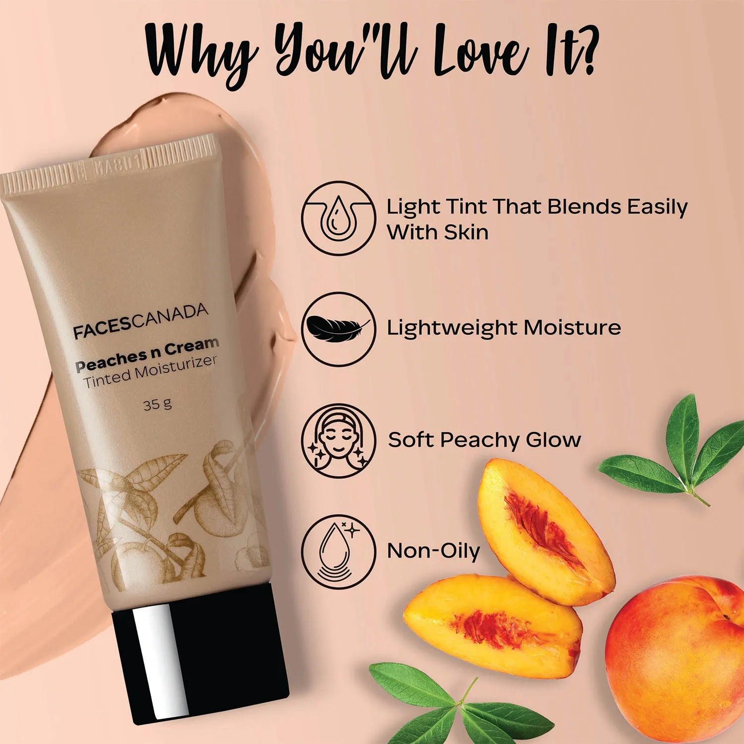 Peaches N Cream Tinted Moisturizer