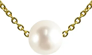 PEARLIE Jewelry for Women, Women's Jewelry Freshwater Pearl Necklace, Dainty Beaded Necklaces Gold Chain, Trendy Young Lady Casual Wear Accessories