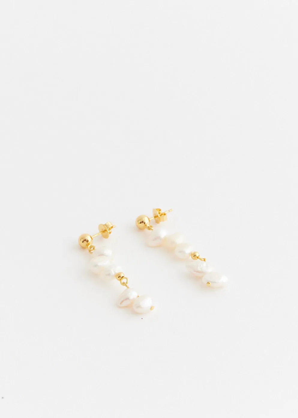 Pearly Drop Earrings
