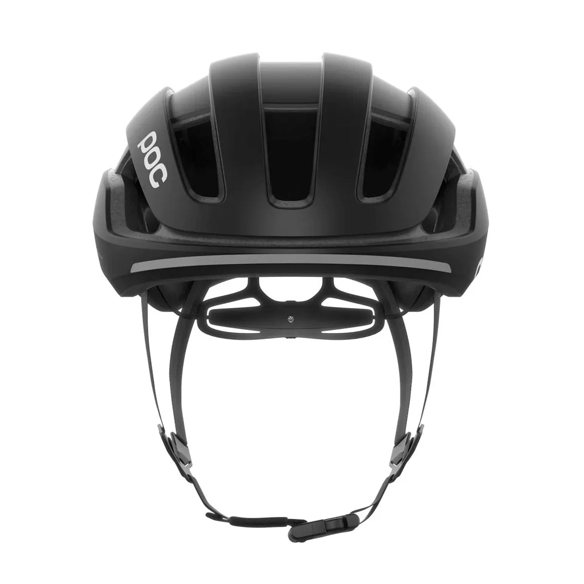 POC Omne Beacon Mips Cycling Helmet - Uranium Matt Black/Orange