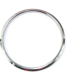 Punjabi/Sikh Steel Kada for Men Women Boys Girls Punjabi/Sikh Religious Stainless Steel Silver Link Bracelet Internal 6-8.2 cm Thickness 0.5 cm Weight-30-40 Gram