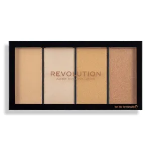Revolution Highlighter Palette Reloaded Lustre Lights Warm