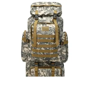 Rilibegan Military Men Travel Backpack Tactical Climbing Outdoor Hiking Camouflage Multifunctional Bag Military Backpack