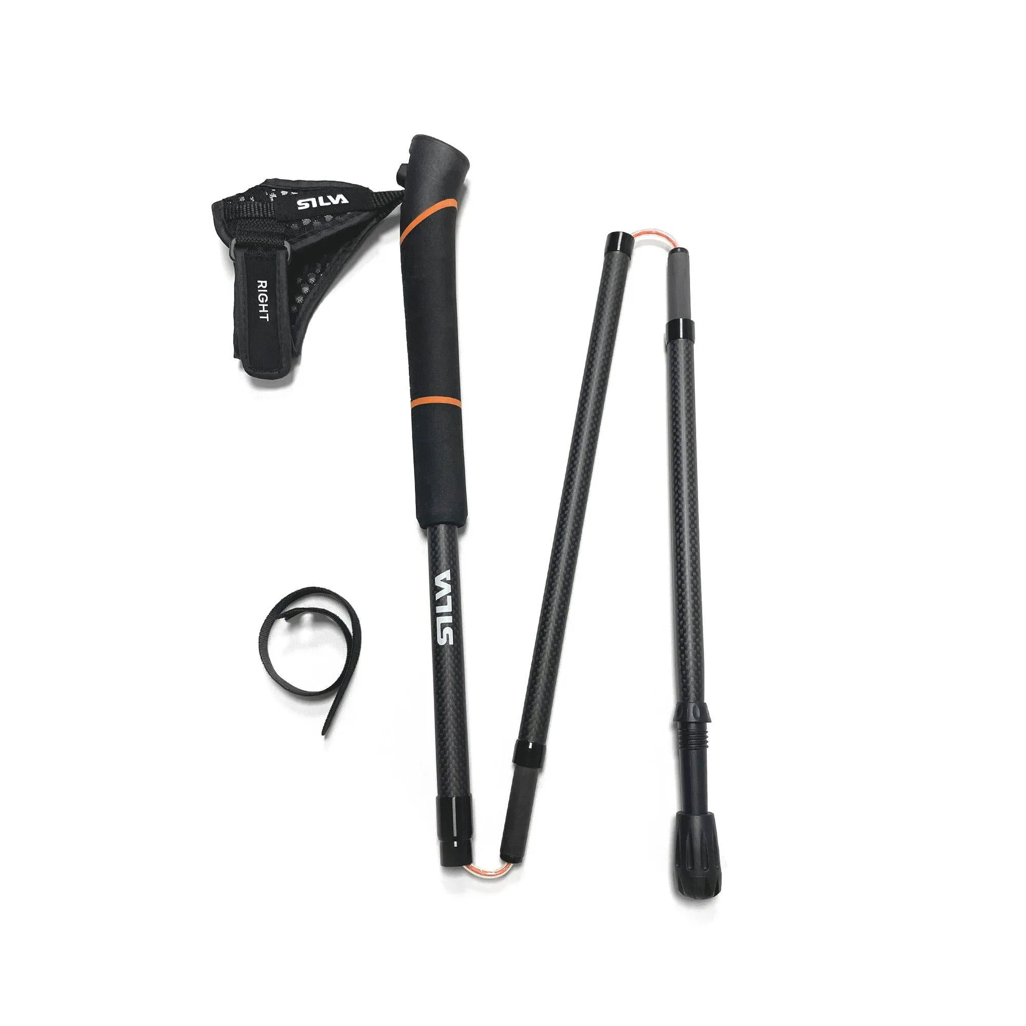 Running poles carbon 120 cm
